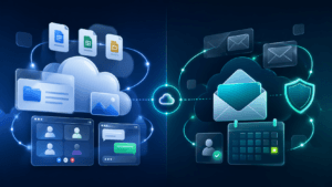 Google Workspace vs Microsoft Exchange comparativa 2026 correo empresarial en la nube