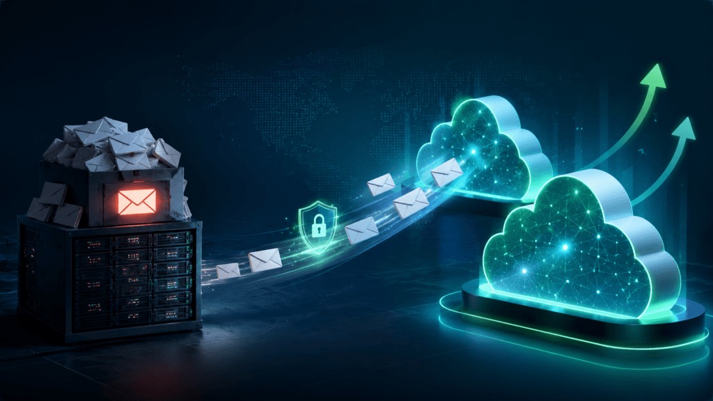 Migrar el correo de cPanel a Workspace o Exchange
